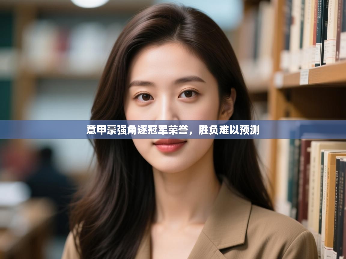 开云体育app官网下载地址-意甲豪强角逐冠军荣誉,胜负难以预测  第4张